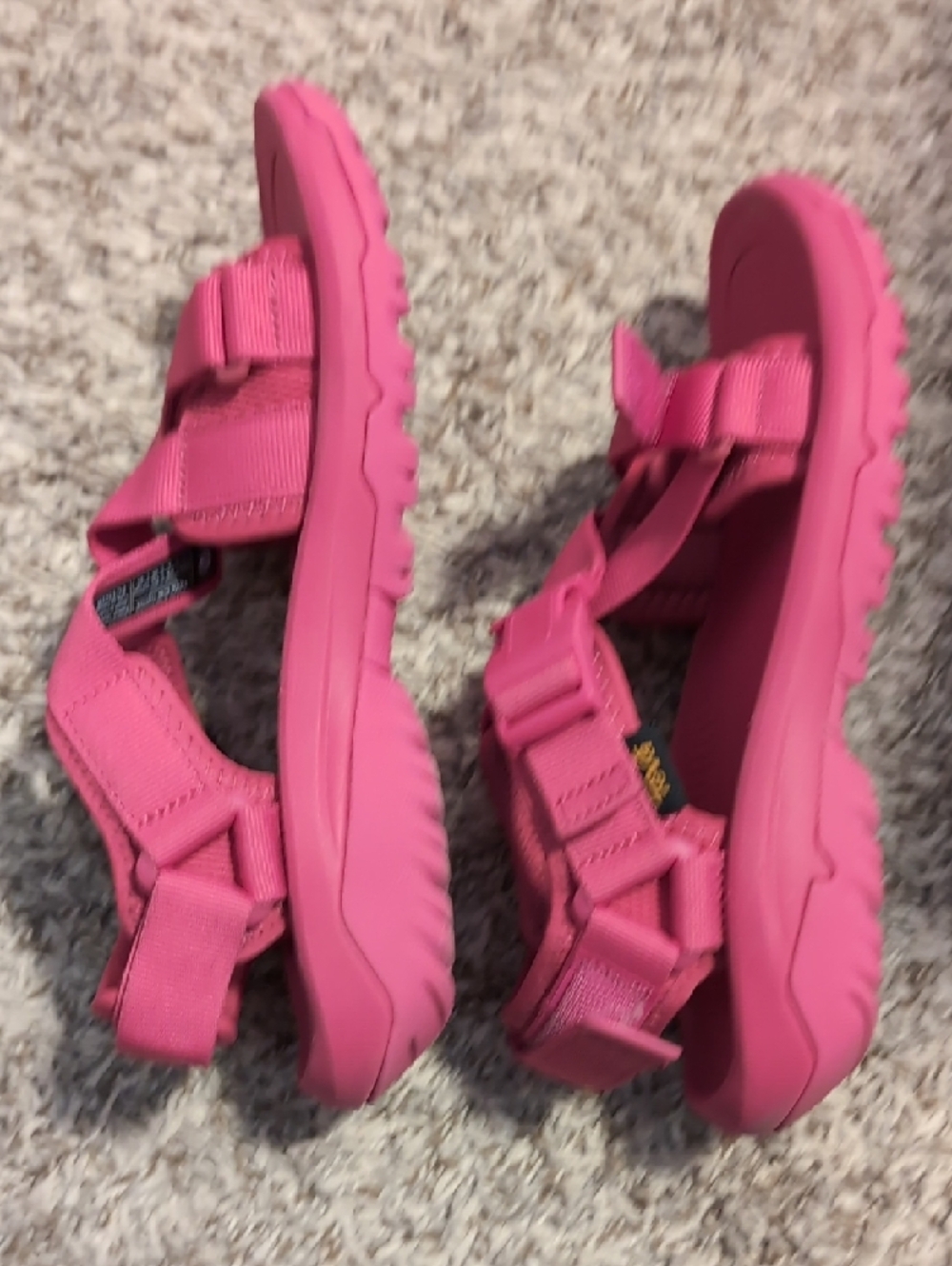 Teva Pink Strappy Sport Sandals - Picture 2 of 3